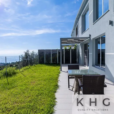 Two Golden Sun With Private Pools Near Skala Village Villa