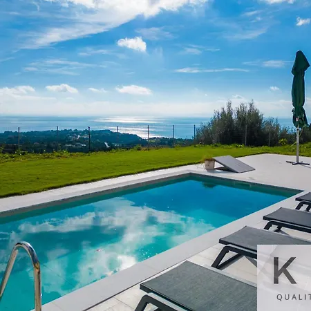 Two Golden Sun With Private Pools Near Skala Village